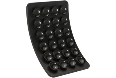 Support smartphone BBC x3 double-face ventousé noir/rose/gris