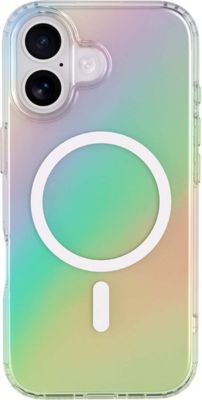 Coque BIGBEN CONNECTED iPhone 17 Holographique Irisée