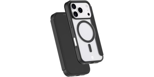Etui FORCE CASE iPhone 17 Pro Folio MagSafe Noir