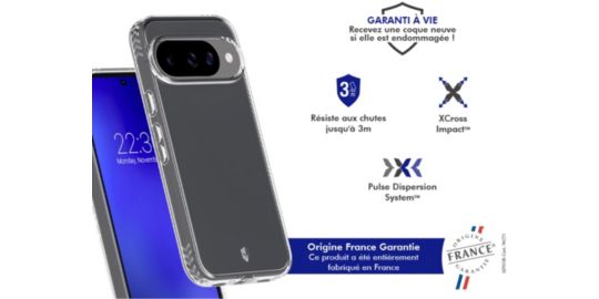 Coque FORCE CASE Google Pixel 10 / 10 Pro Transparente
