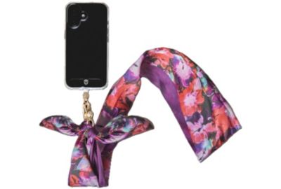 Bandoulière FORCE CASE foulard Flower rouge