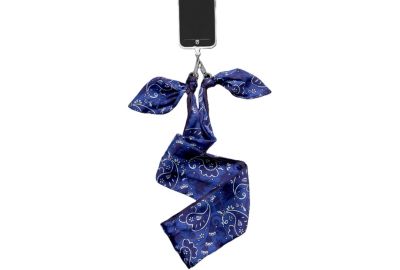 Bandoulière FORCE CASE foulard Bandana bleu