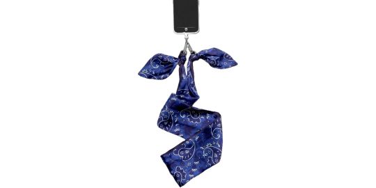 Bandoulière FORCE CASE foulard Bandana bleu