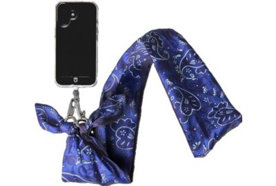 Bandoulière FORCE CASE foulard Bandana bleu