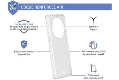 Coque FORCE CASE Honor Magic 8 Lite transparent