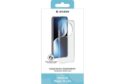Coque BIGBEN Honor Magic 8 Lite transparente