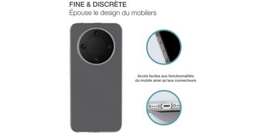 Coque BIGBEN Honor Magic 8 Lite transparente
