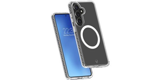 Coque FORCE CASE Air Xtrem Magnet S26 recyclé transparent