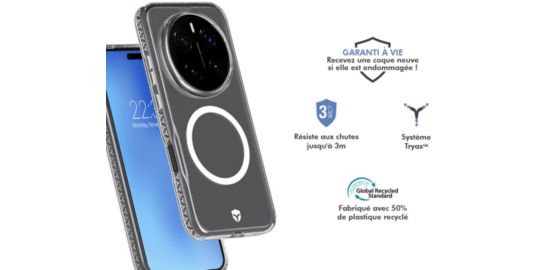 Coque FORCE CASE Honor Magic 8 Pro transparente