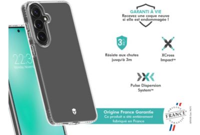 Coque FORCE CASE Pulse S26+ OFG transparent