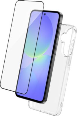 Coque BIGBEN CONNECTED A37 coque transparente +verre trempé GRS