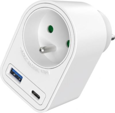 BIGBEN USB-A et USB-C PD 20W Parasurtension