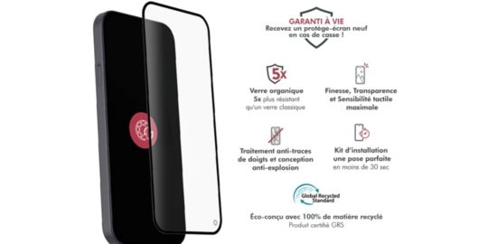 Protège écran FORCE GLASS Google Pixel 10A