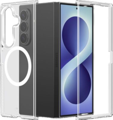 Protège écran sur mesure FORCE CASE Z Fold 8 Ultra coque Duo Transparent Magnetique