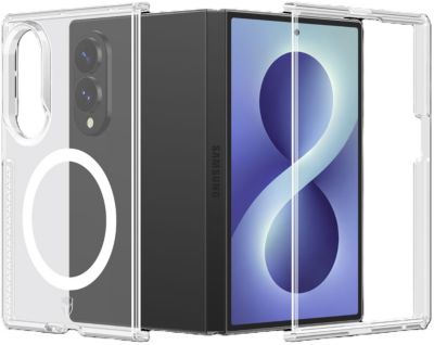 Protège écran sur mesure FORCE CASE Z Fold 8 coque Duo Transparent Magnetique
