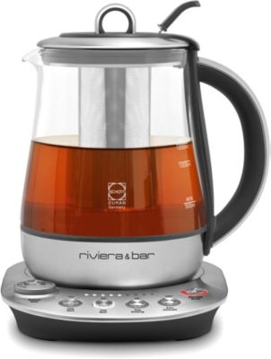 PEM Grille pain 2 fentes inox + bouilloire inox 1.8L + cafetière