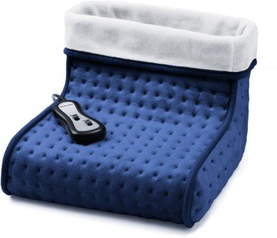 Chauffe-Pieds Massant Astoria Ad350A 18 W Blanc Et Bleu