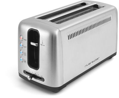 Grille-pain plat 600W en acier inoxydable - Gille pour pain et viennoiserie  