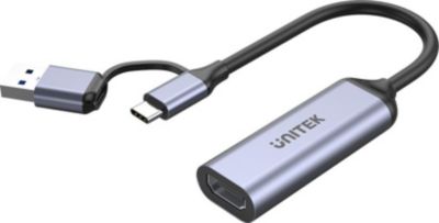 Transmetteur vidéo UNITEK Boitier capture vidéo USB - HDMI