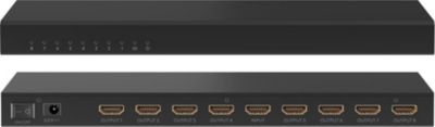  KOMELEC Splitter HDMI 2.0 4K 60Hz 8 sorties KOMELEC Splitter HDMI 2.0 4K 60Hz 8 sorties