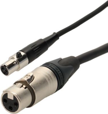 Câble XLR KOMELEC Câble mini XLR 3P femelle-XLR 3P femelle Câble XLR KOMELEC Câble mini XLR 3P femelle-XLR 3P femelle