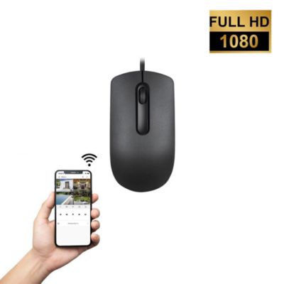 Caméra espion KOMELEC Souris caméra espion WiFi 32Go
