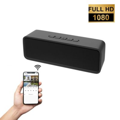 Caméra espion KOMELEC Enceinte portable espion WiFi 32Go