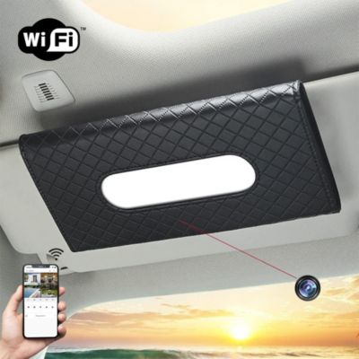 Caméra espion KOMELEC Porte-mouchoirs caméra espion WiFi 1080P