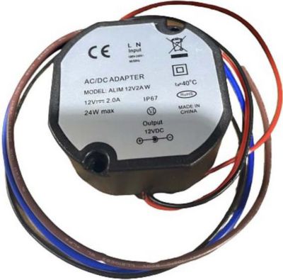 Alimentation KOMELEC Alimentation étanche 12V 2A 24W
