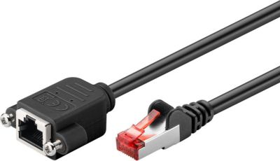 Câble Ethernet KOMELEC Rallonge Ethernet Cat 6 5m S/FTP noire