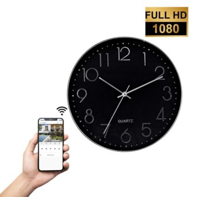 Caméra espion KOMELEC Horloge caméra espion WiFi HD 1080P