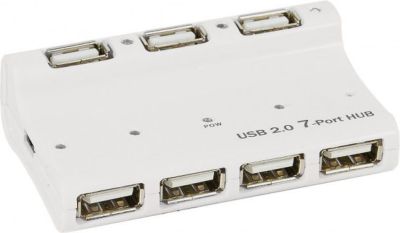Hub KOMELEC Hub USB 2.0 7 ports desktop autoalimente