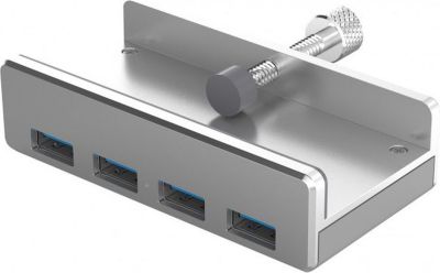 Hub KOMELEC Hub USB 3.0 à 4 ports en aluminium Hub KOMELEC Hub USB 3.0 à 4 ports en aluminium