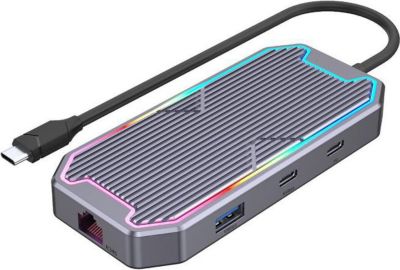 Hub KOMELEC Hub USB 3.2 type C vers 3x USB 3.2 Gen2