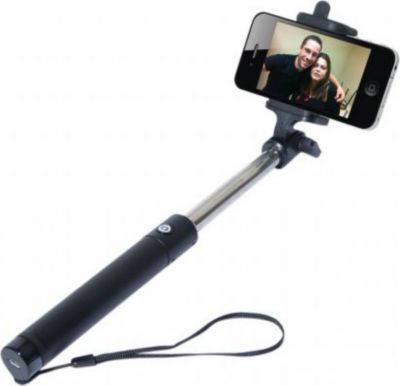 Perche à selfie VELLEMAN bluetooth noire 18.5 à 72 cm