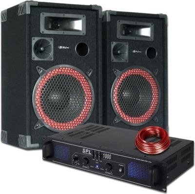 Pack sono MAX SKYTEC SPL1000 ET ENCEINTES MAX XEN-3512