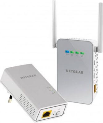 CPL Filaire NETGEAR Kit de 2 CPL 1000Mbps WiFi AC port RJ45
