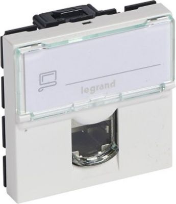 Prise murale LEGRAND Prise murale RJ45 Cat6a STP 45X45 blindé Prise murale LEGRAND Prise murale RJ45 Cat6a STP 45X45 blindé