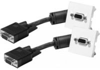CONECTICPLUS VGA avec câble de 0.20m (par 2