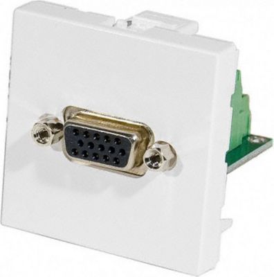 KOMELEC Prise murale VGA à vis - 45x45