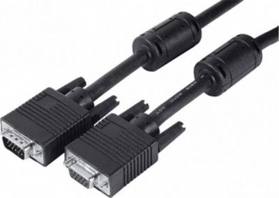  KOMELEC Rallonge VGA prémium avec ferrites 1.80m KOMELEC Rallonge VGA prémium avec ferrites 1.80m