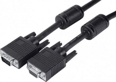 Câble VGA KOMELEC Rallonge VGA prémium avec ferrites 3m