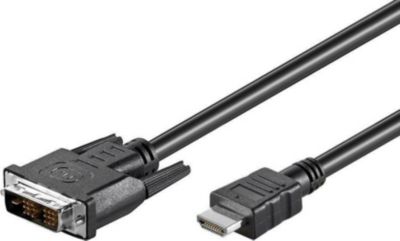Câble HDMI / DVI KOMELEC Câble DVI HDMI 1.80m