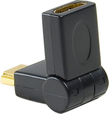 Adaptateur HDMI KOMELEC Adaptateur HDMI mâle femelle articulé Adaptateur HDMI KOMELEC Adaptateur HDMI mâle femelle articulé