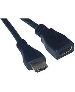 Câble HDMI KOMELEC Rallonge HDMI 1.4 highspeed 1m