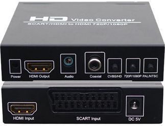 Convertisseur HDMI KOMELEC Convertisseur peritel et HDMI-HDMI