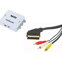Convertisseur HDMI CONECTICPLUS HDMI vers Péritel et RCA