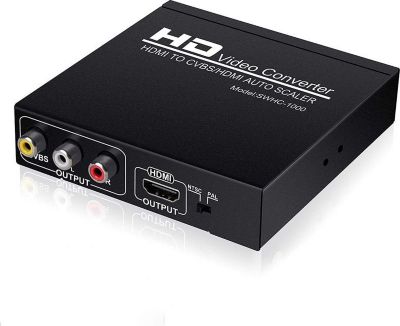 Convertisseur HDMI/péritel KOMELEC Convertisseur HDMI vers RCA et HDMI
