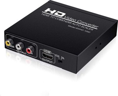 Convertisseur HDMI/péritel KOMELEC Convertisseur HDMI vers RCA et HDMI