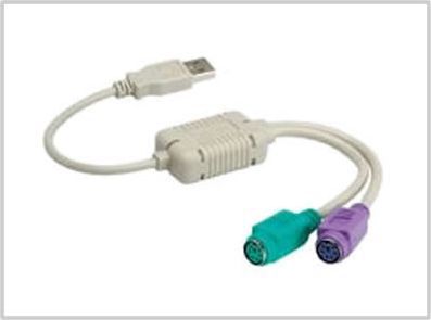 Adaptateur USB KOMELEC Adaptateur USB 2.0-clavier et souri